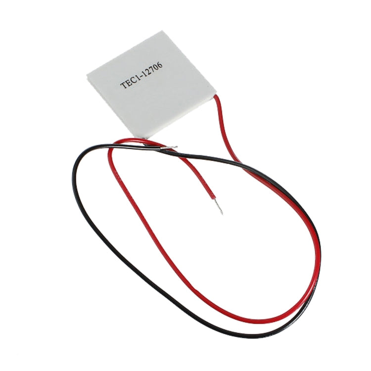 LDTR-WG0227 TEC1-12706 40x40mm Thermoelectric Cooler Peltier Refrigeration Plate Module, 12V 60W