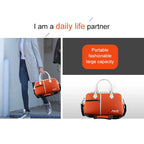 PGM Golf Ultra Light Portable PU Ball Bag Large Capacity Clothes Bag(Black), YWB017 Black, YWB017 White, YWB017 Orange