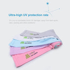 PGM Golf Ice Silk Sunscreen Sleeve for Men and Women (Color:Pink Size:XXL), M, L, XL, XXL