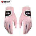 PGM One Pair Golf Microfiber Cloth Soft Comfortable Gloves for Children, 14, 15, 16, 17