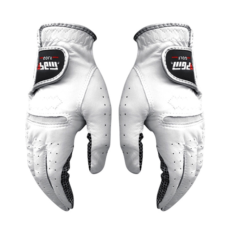 PGM Golf Sheepskin Anti-Slip Single Gloves for Men(Size: 27-Right Hand), Left Hand, Right Hand
