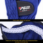 PGM Golf Microfiber Cloth Breathable Single Gloves for Men(Size: 27-Right Hand), Left Hand, Right Hand