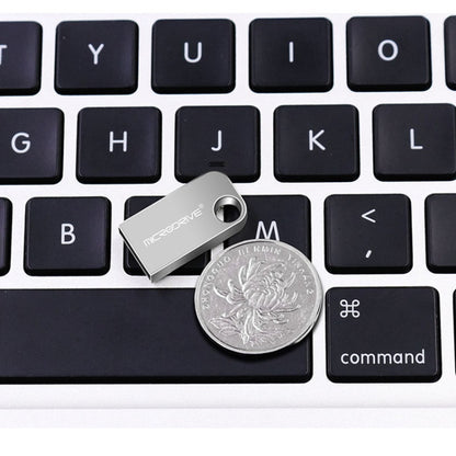 MicroDrive 16GB USB 2.0 Mini Semi-circular Metal U Disk, 16GB