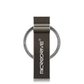 MicroDrive 8GB USB 2.0 Metal Keychain U Disk, 8GB