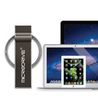 MicroDrive 8GB USB 2.0 Metal Keychain U Disk, 8GB
