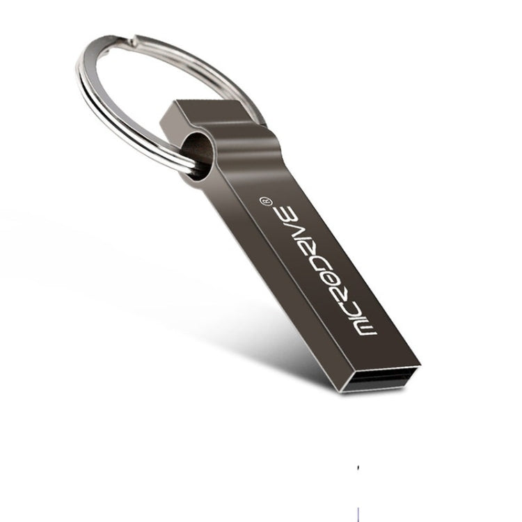 MicroDrive 32GB USB 2.0 Metal Keychain U Disk, 32GB