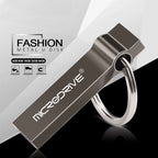 MicroDrive 32GB USB 2.0 Metal Keychain U Disk, 32GB