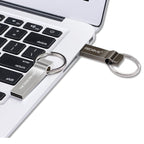 MicroDrive 64GB USB 2.0 Metal Keychain U Disk, 64GB