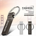 MicroDrive 64GB USB 2.0 Metal Keychain U Disk, 64GB