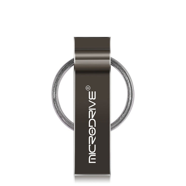 MicroDrive 128GB USB 2.0 Metal Keychain U Disk, 128GB