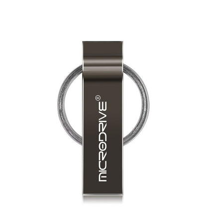 MicroDrive 128GB USB 2.0 Metal Keychain U Disk, 128GB