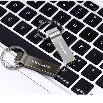 MicroDrive 128GB USB 2.0 Metal Keychain U Disk, 128GB