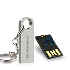 MicroDrive 64GB USB 2.0 Metal Waterproof High Speed U Disk(Grey), 64GB