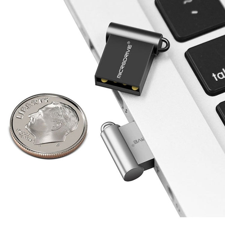 MicroDrive 8GB USB 2.0 Metal Mini USB Flash Drives U Disk, 8GB