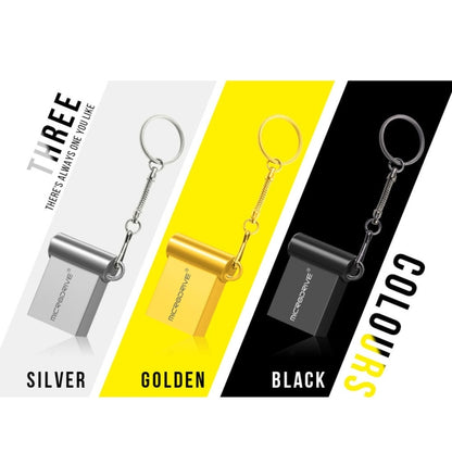 MicroDrive 32GB USB 2.0 Metal Mini USB Flash Drives U Disk, 32GB