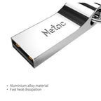 Netac U275 8GB USB 2.0 Secure Encryption Aluminum Alloy U Disk, 8GB