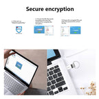 Netac U275 32GB USB 2.0 Secure Encryption Aluminum Alloy U Disk, 32GB