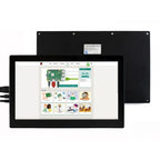 Waveshare 13.3 inch IPS 1920x1080 Capacitive Touch Screen LCD with Toughened Glass Cover, Supports Multi mini-PCs, Multi Systems, 13.3 inch