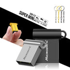 MiCRODATA 4GB USB 2.0 Computer and Car Two-use Mini Metal U Disk, 4GB