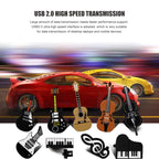 MicroDrive 64GB USB 2.0 Guitar U Disk, 64GB