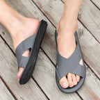 Casual Fashion Beach Sandals Slippers for Men (Color:Khaki Size:44), 39, 40, 41, 42, 43, 44