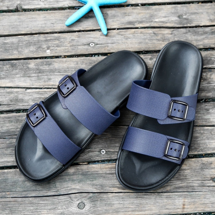 Stylish Lightweight Non-slip Wearable Slippers Beach Shoes for Men (Color:Brown Size:43), 44