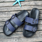 Stylish Lightweight Non-slip Wearable Slippers Beach Shoes for Men (Color:Brown Size:43), 44