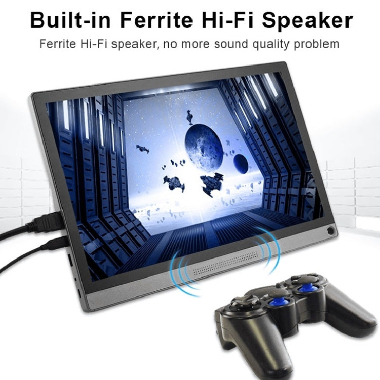 Waveshare 15.6 inch 1920x1080 Full HD Universal Portable IPS Touch Monitor, HD Port /Type-C, 15.6 inch / 16527