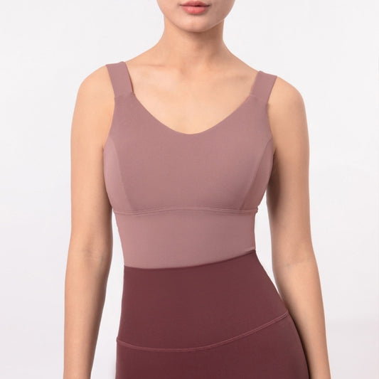 Chivalrous Woman Soft Armor Shockproof Sports Vest (Color:Misty Mocha Size:L), S, M, L, XL