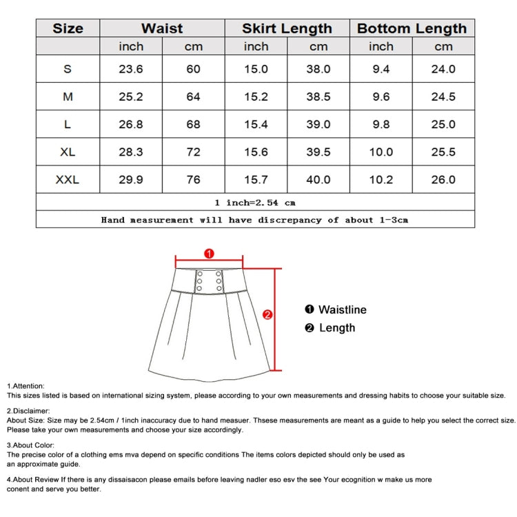 High Waist Yoga Fitness Fast Dry Skirt (Color:Orange Size:XXL), S, M, L, XL, XXL
