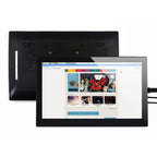 WAVESHARE 13.3inch HDMI LCD (H) Capacitive Touch Screen LCD with Toughened Glass Cover, Supports Multi mini-PCs, Multi Systems, Capacitive Touch Screen LCD