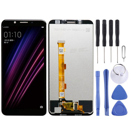 LCD Screen and Digitizer Full Assembly for OPPO A1, For OPPO A1