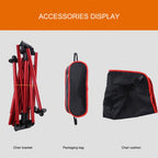 Outdoor Portable Folding Camping Chair Light Fishing Beach Chair Aviation Aluminum Alloy Backrest Recliner, Aluminum Alloy Chair(blue), Aluminum Alloy Chair(green), Aluminum Alloy Chair(light blue), Aluminum Alloy Chair(orange)                         ...