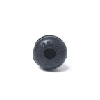 Snap-in Short Black Rubber Valve Stem (TR412) with Valve Core Wrench for Tubeless 0.453 Inch 11.5mm Rim Holes on Standard Vehicle Tires, TR412