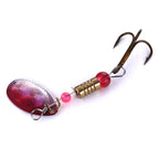 HENGJIA SPB30 30 PCS Sequin Set Metal Sequins False Bait Fresh Sea Bass Fishing Bait, Length: 2.5 to 4cm , Boxed, Boxed